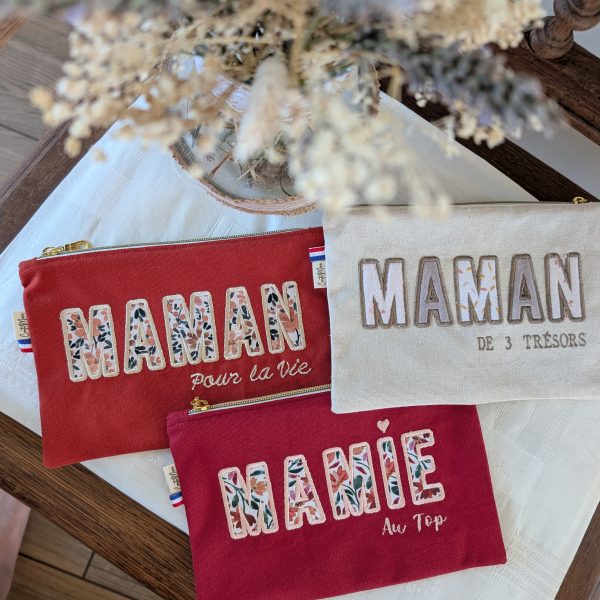 Trousse plate à personnaliser