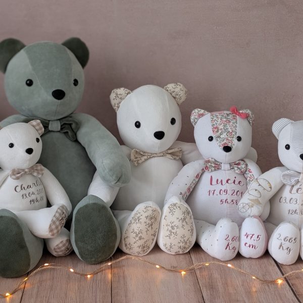 Ourson souvenir Les Petits Poids du Cœur à partir de 501g