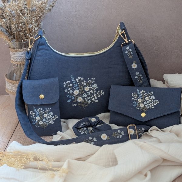 Sac Fleuri Brodé